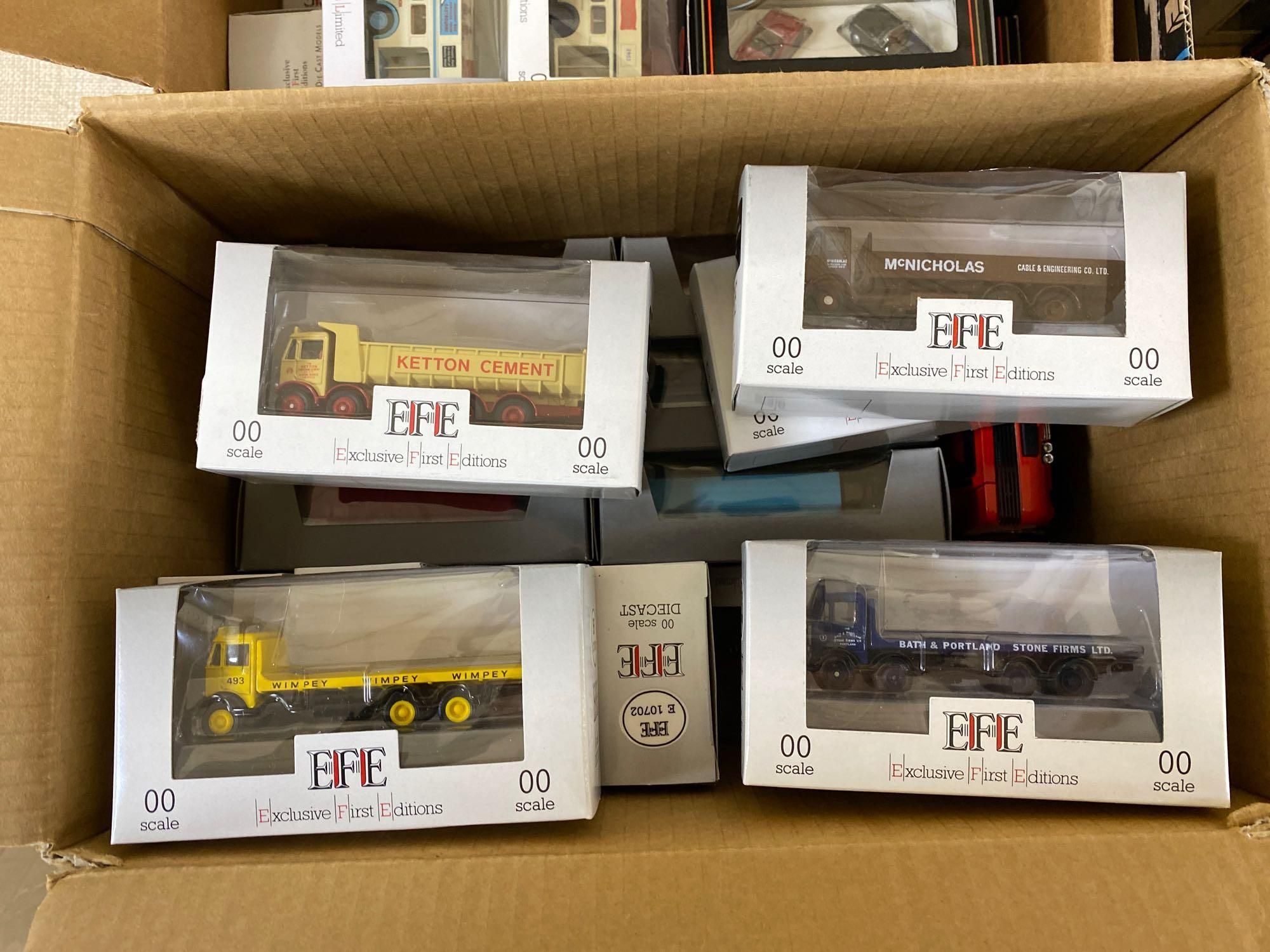 Exclusive First Editions: A quantity of die-cast toys